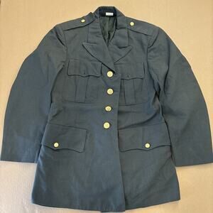 Vintage Men’s Army Dress Coat 1986 Made In USA 38S